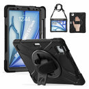 Bulk Packaging Heavy Duty Case with Kickstand Black for iPad Air 11 2024/Air 5/Air 4/Pro 11