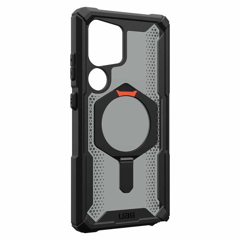 214467114097 Plasma XTE Rugged Kickstand Case w/Magnet Galaxy S25 Ultra Black/Orange