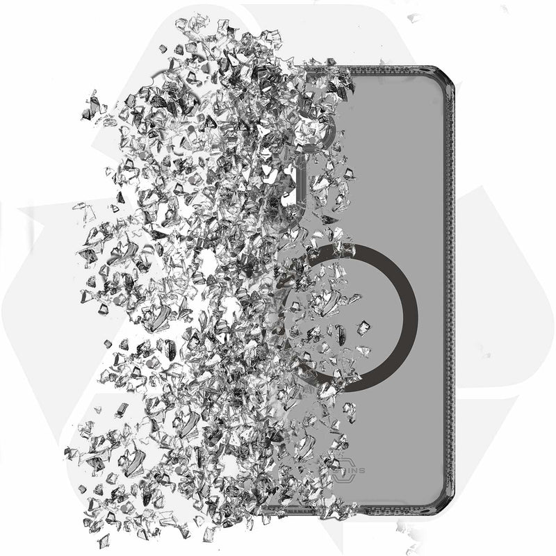 SGZRHBVARSMOK Hybrid_R Vapor Case w/Magnets Galaxy S25 Smoke