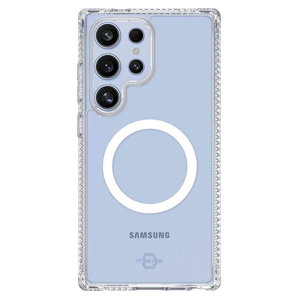 SGZUHMACRTRSP Hybrid_R Clear Case w/Magnets Galaxy S25 Ultra Transparent