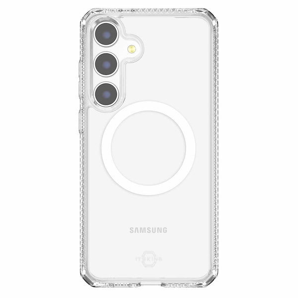 SGZPHMACRTRSP Hybrid_R Clear Case w/Magnets Galaxy S25+ Transparent