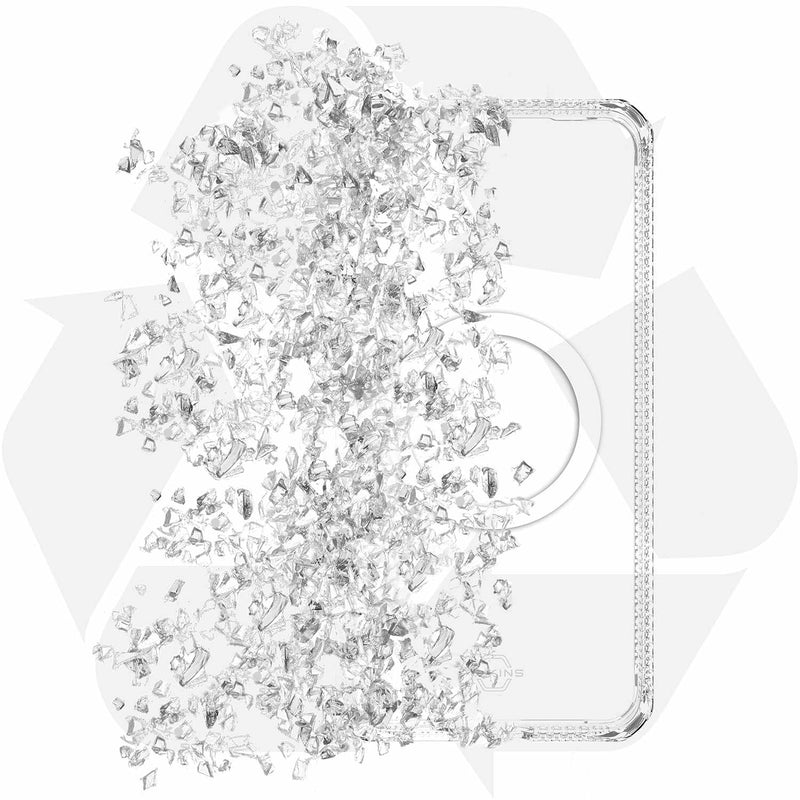 SGZPHMACRTRSP Hybrid_R Clear Case w/Magnets Galaxy S25+ Transparent