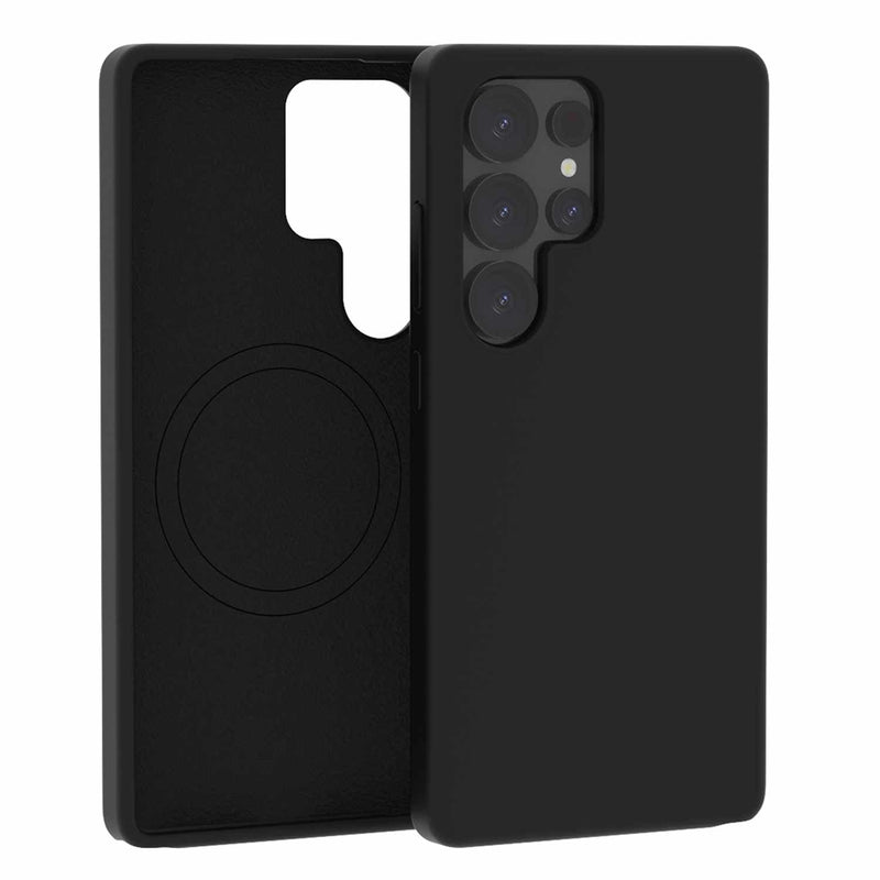 BESMS25B3 Silicone Case w/Magnets Galaxy S25 Ultra Black