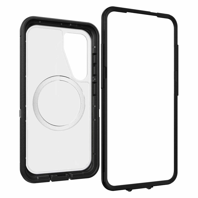 7797637 Defender Pro XT Clear w/Magnets Galaxy S25 Dark Side