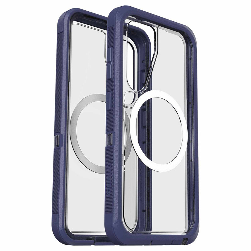 7797638 Defender Pro XT Clear w/Magnets Galaxy S25 Violet Thunder
