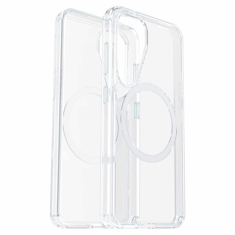 7797402 Symmetry Clear Case w/Magnets Galaxy S25 Clear with Blue Tint