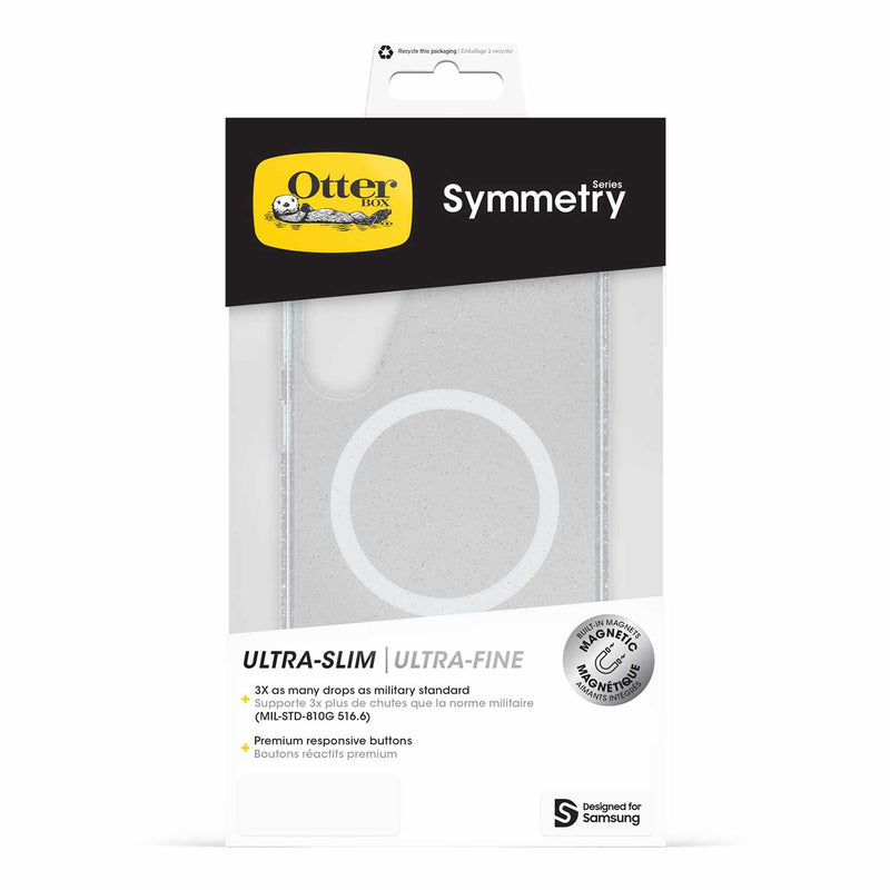 7797467 Symmetry Clear Case w/Magnets Galaxy S25+ Stardust with Blue Tint