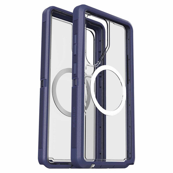OtterBox Defender Pro XT Clear Case w/Magnets Violet Thunder for Samsung Galaxy S25 Ultra