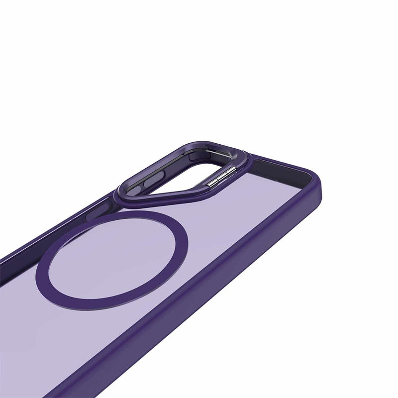 BECKS25DV1 Chromatic Kick w/Magnets Case Galaxy S25/S24 Deep Violet