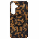 IDCLCMSS25518 Clear Case Mid Compatible w/MagSafe Galaxy S25/S24 Tortoise