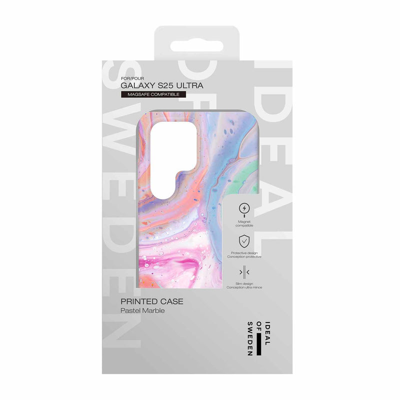 IDFCMSS25U511 Protective MagSafe Case Galaxy S25 Ultra Pastel Marble