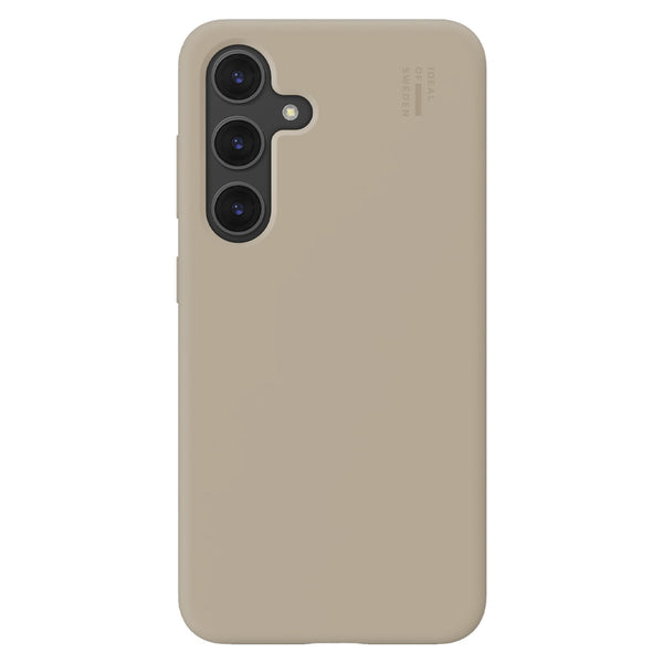 IDSICMSS25128 Silicone Case Compatible w/MagSafe Galaxy S25/S24 Beige