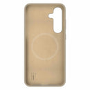 IDSICMSS25P128 Silicone Case Compatible w/MagSafe Galaxy S25+/S24+ Beige