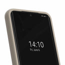 IDSICMSS25P128 Silicone Case Compatible w/MagSafe Galaxy S25+/S24+ Beige