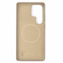IDSICMSS25U128 Silicone Case Compatible w/MagSafe Galaxy S25 Ultra Beige