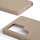 IDSICMSS25U128 Silicone Case Compatible w/MagSafe Galaxy S25 Ultra Beige