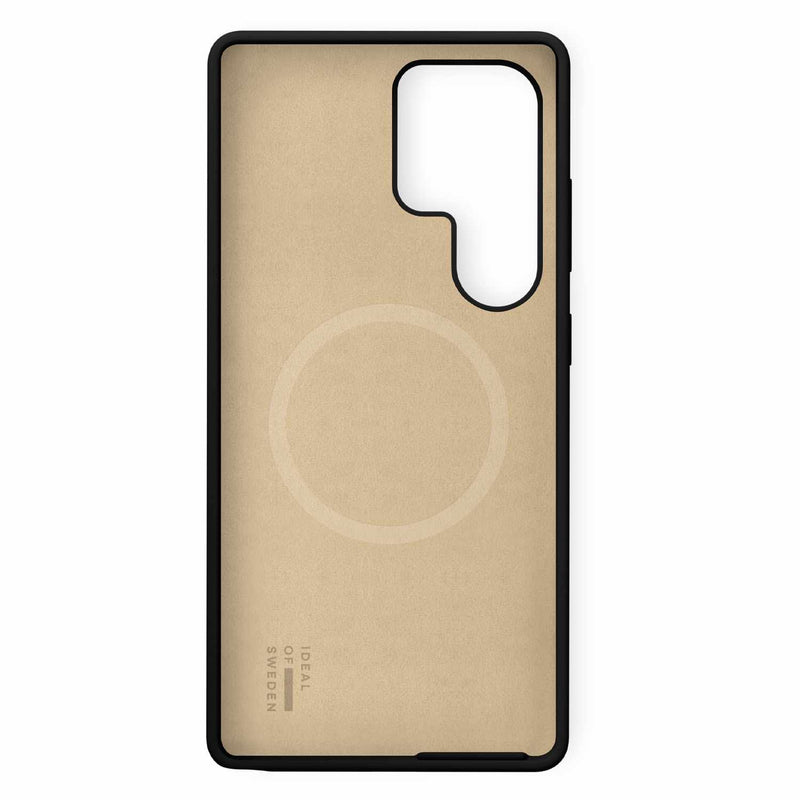 IDSICMSS25U01 Silicone Case Compatible w/MagSafe Galaxy S25 Ultra Black