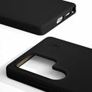 IDSICMSS25U01 Silicone Case Compatible w/MagSafe Galaxy S25 Ultra Black