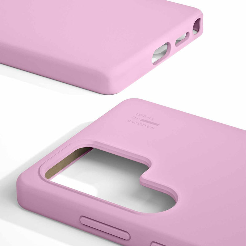Ideal of Sweden Silicone Case w/Magnets Bubblegum Pink for Samsung Galaxy S25 Ultra