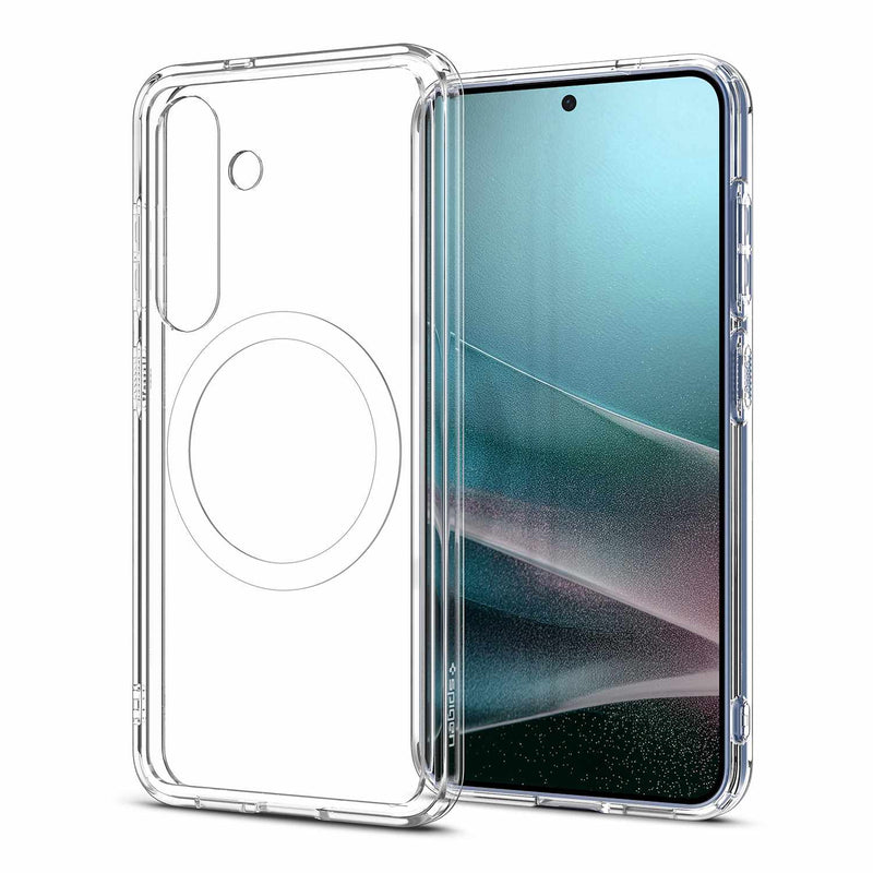 ACS08922 Crystal Hybrid Magfit Case Galaxy S25 White
