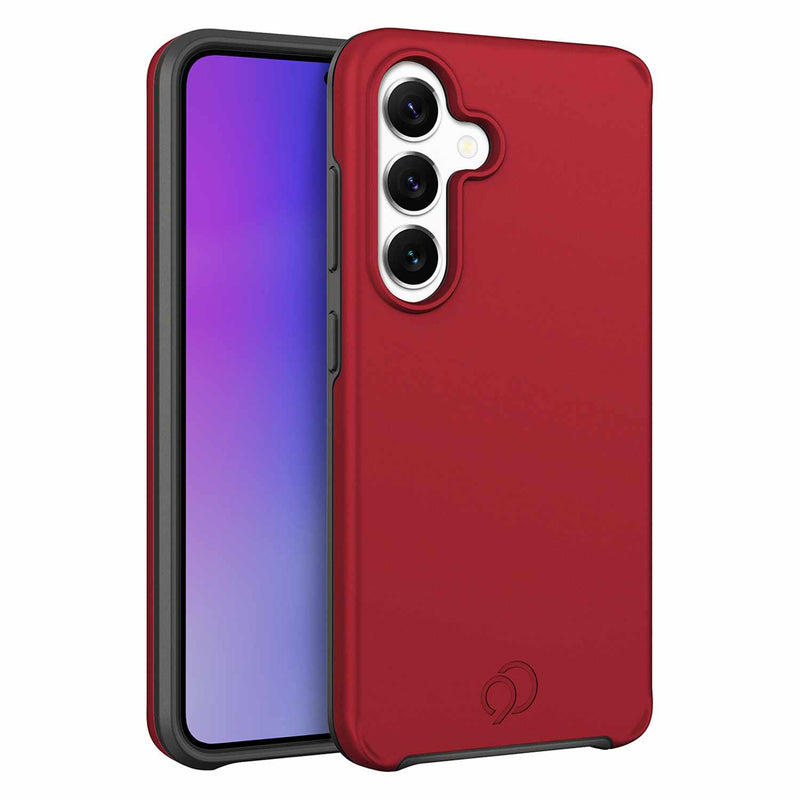 N9C3MSSAMGS25CR Cirrus 3 Magsafe Case Galaxy S25/S24 Crimson