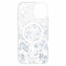 KS054464 Protective Hardshell Case w/MagSafe iPhone 16 Pro Max Flowerbed Blue with Gems