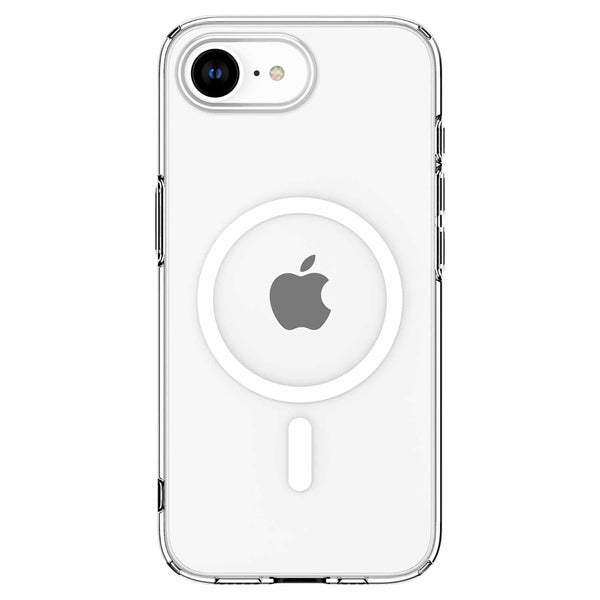 ACS09127 Crystal Flex Magfit Case iPhone 16e Clear White