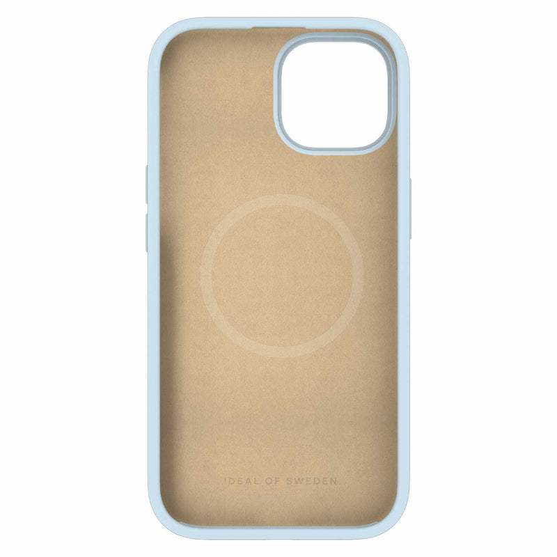 IDSICMSI2361S501 Silicone MagSafe Case iPhone 16e/15/14/13 Light Blue