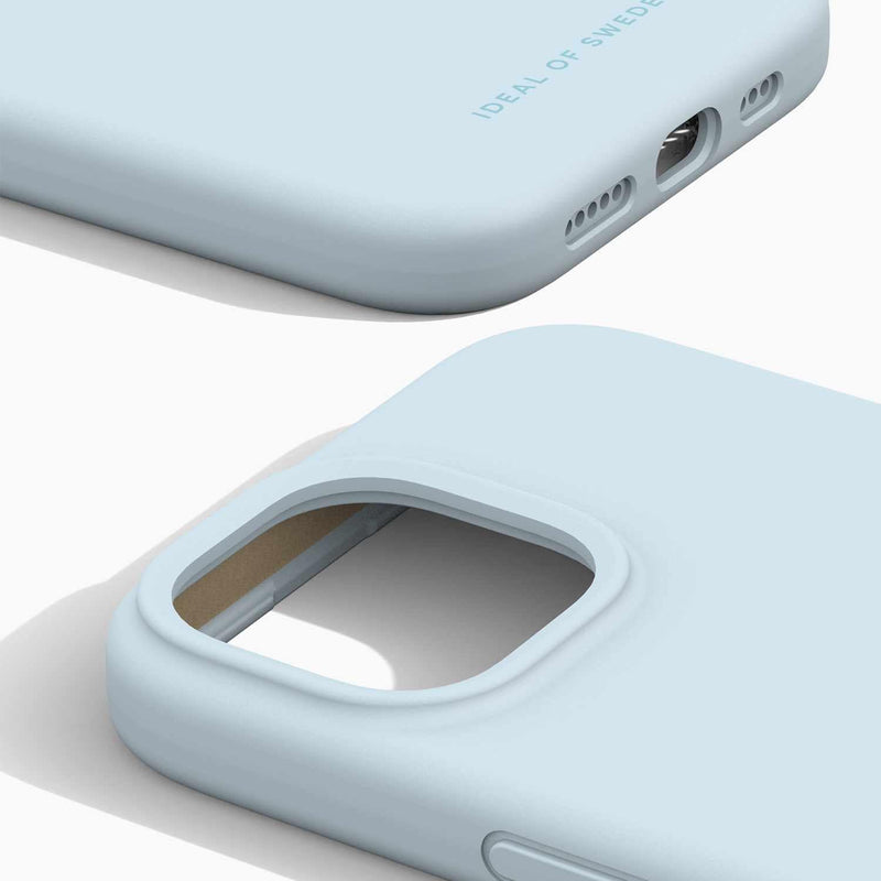 IDSICMSI2361S501 Silicone MagSafe Case iPhone 16e/15/14/13 Light Blue