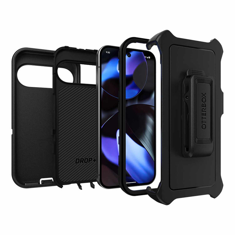 7795589 Defender with Holster in Bulk Pixel 9/9 Pro Black