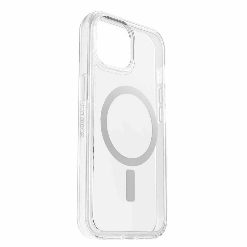 7798190 Symmetry Clear MagSafe in Bulk iPhone 16e/15/14/13 Clear with Blue Tint