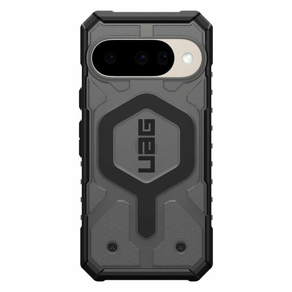 614469113140 Pathfinder Rugged Clear Case w/Magnet Pixel 10/10 Pro Ash/Black