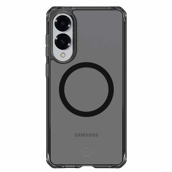 ITSKINS Hybrid_R Vapor Case w/Magnets Smoke for Samsung Galaxy S25 Edge