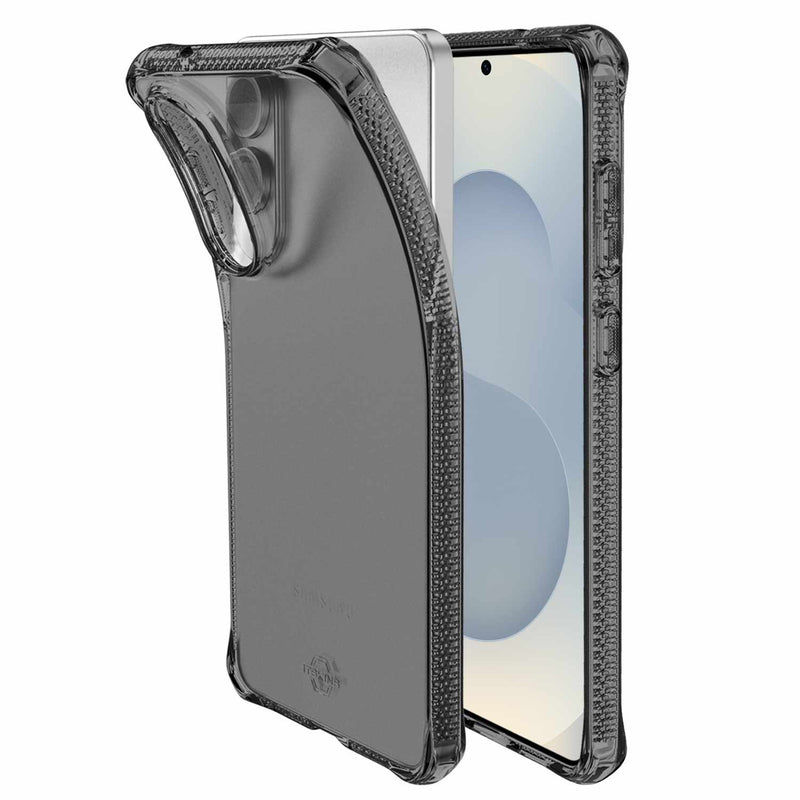 ITSKINS Spectrum_R Clear Case Smoke for Samsung Galaxy S25 Edge