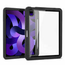 Bulk Packaging Rugged Case with Clear Back Black for iPad 11 2025 (11th Gen)/iPad 10.9 2022 (10th Gen)