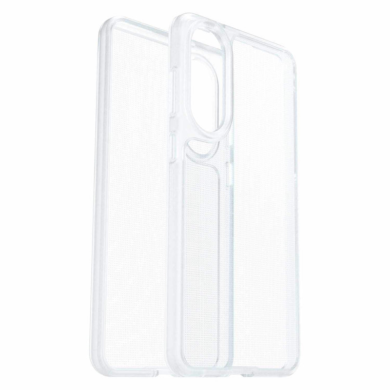 7798275 React Case Galaxy S25 Edge Clear with Blue Tint