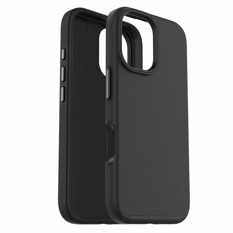 Blu Element Armour Rugged Case Bulk Black for iPhone 16