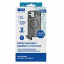 BEBPMCK25 Duo Protection Bundle - Chromatic Kick MagSafe Case Black + Screen Protector iPhone 16 Black