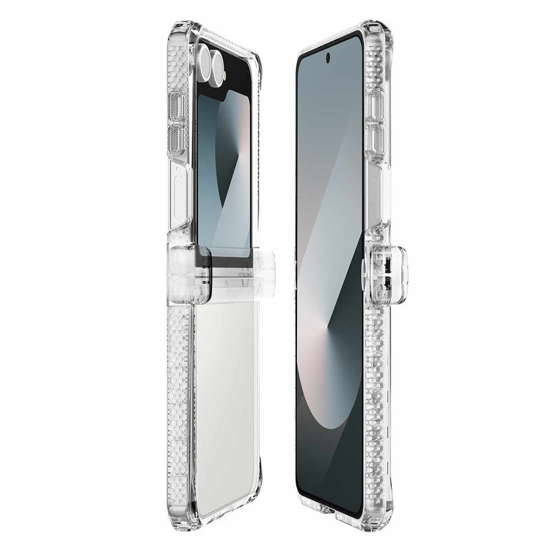 SGB7HYICLTRSP Hybrid_R Case Hinge Galaxy Z Flip7 Clear