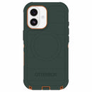 OtterBox Defender Pro MagSafe Case w/Camera Control Coopersmith (Green) for iPhone 17