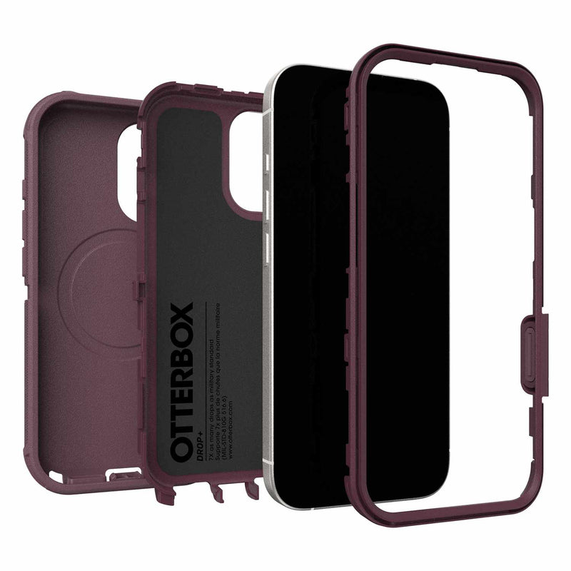 7798409 Defender Pro MagSafe Case w/Camera Control iPhone 17 Trailhead (Purple)