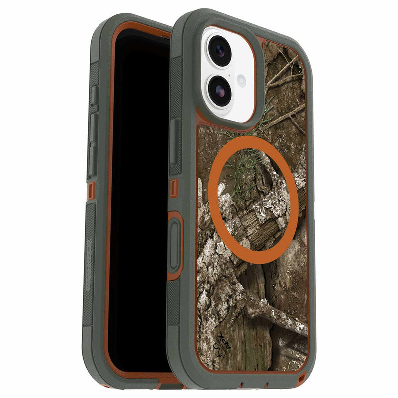 7798412 Defender Pro XT Clear MagSafe Case w/Camera Control iPhone 17 Realtree Apx (Green)