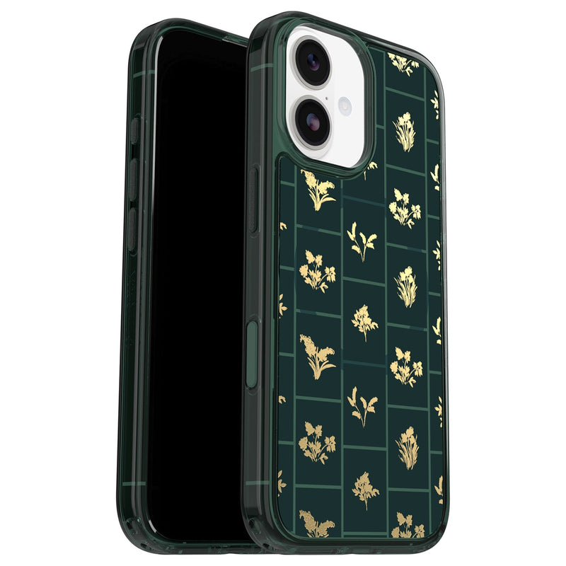 7798882 Symmetry Clear MagSafe Case w/Camera Control iPhone 17 Golden Bloom (Green)