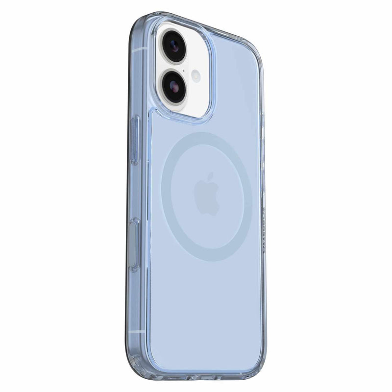 7798798 Symmetry Clear MagSafe Case w/Camera Control iPhone 17 Silver Glade (Blue)