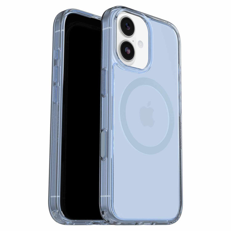 7798798 Symmetry Clear MagSafe Case w/Camera Control iPhone 17 Silver Glade (Blue)