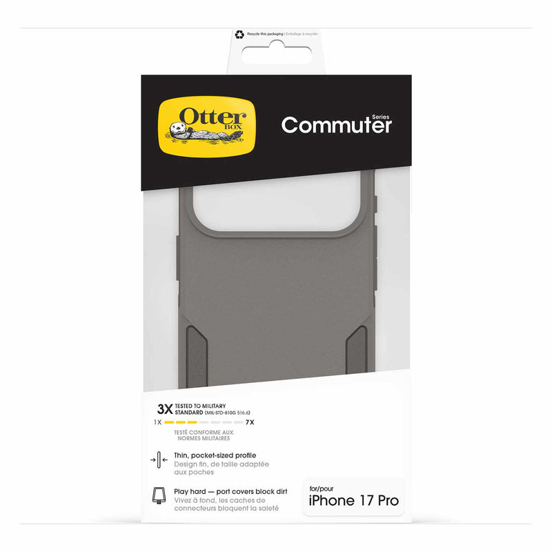 7798336 Commuter MagSafe Case w/Camera Control iPhone 17 Pro Grey Comfort