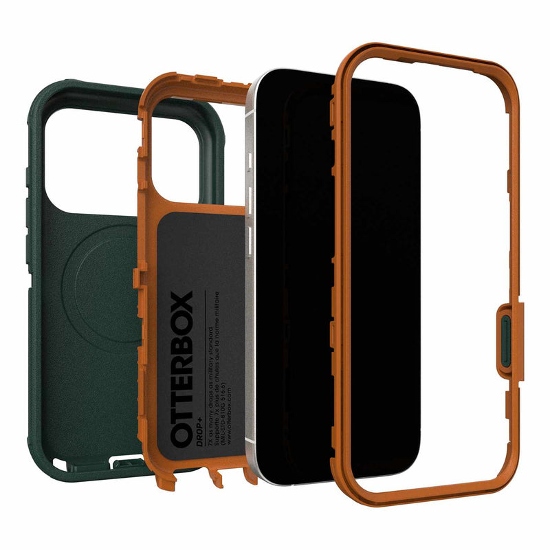 7798427 Defender Pro MagSafe Case w/Camera Control iPhone 17 Pro Coopersmith (Green)