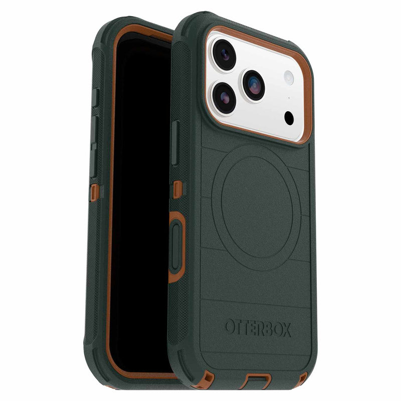 7798427 Defender Pro MagSafe Case w/Camera Control iPhone 17 Pro Coopersmith (Green)