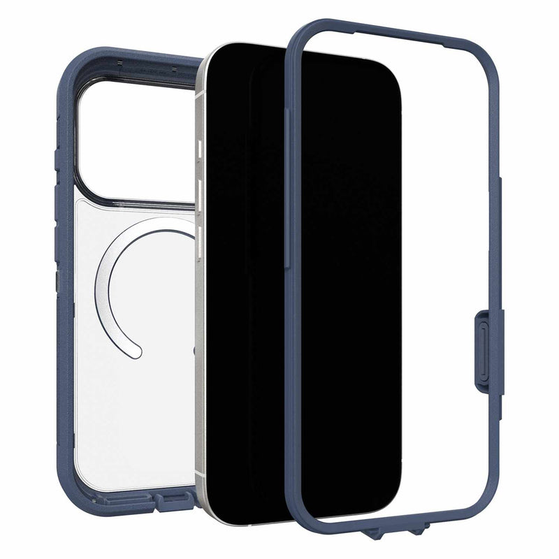 7798458 Defender Pro XT Clear MagSafe Case w/Camera Control iPhone 17 Pro Bootcut (Blue)