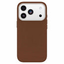 OtterBox Symmetry Cactus Leather MagSafe Case w/Camera Control Dessert Saddle (Brown) for iPhone 17 Pro